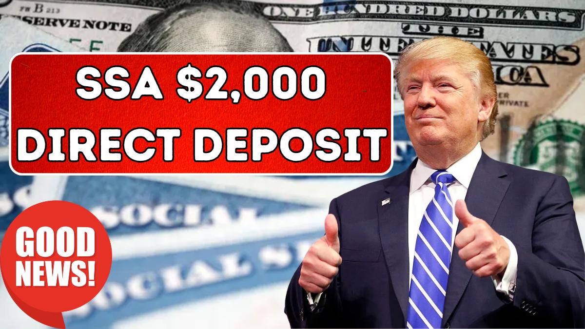 $2,000 Direct Deposit January 2026