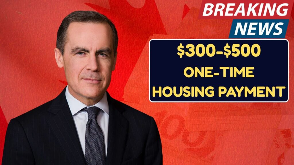 $300-$500 One-Time Payment In December 2025: Canada Housing Top-up Benefits For Low-Income Recipients