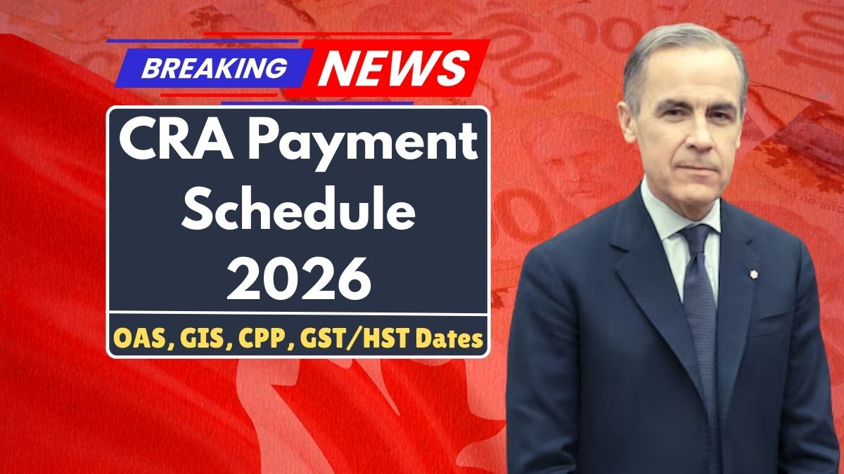 CRA Payment Schedule 2026: GST/HST, CPP, OAS, GIS Payment Date