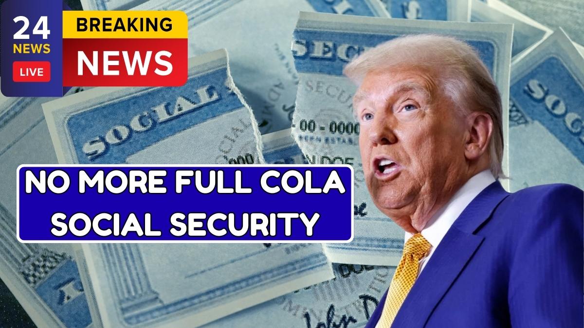 No More Full COLA Social Security For All